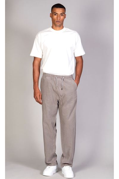 Мужские удобные брюки-карго светло-коричневого цвета