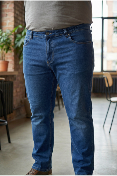 Мужские удобные брюки-карго светло-коричневого цвета